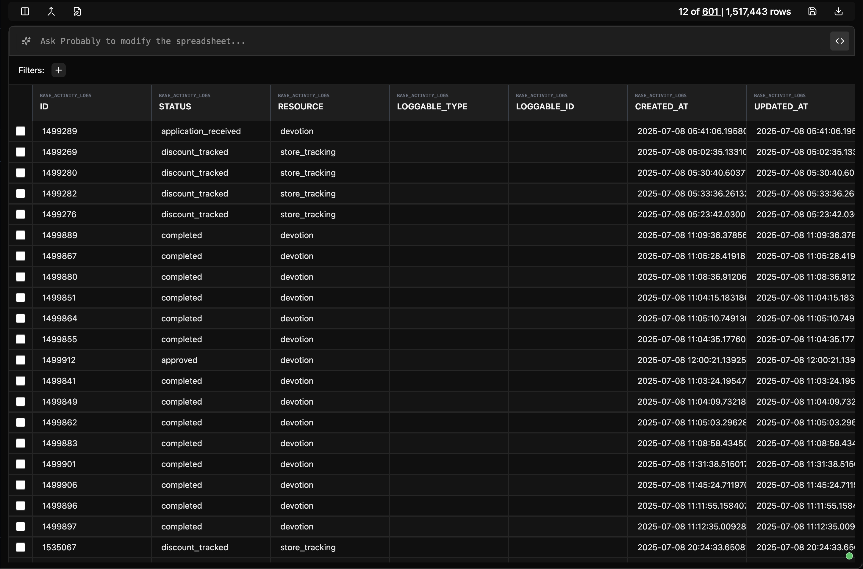 Data Analysis in Action Screenshot